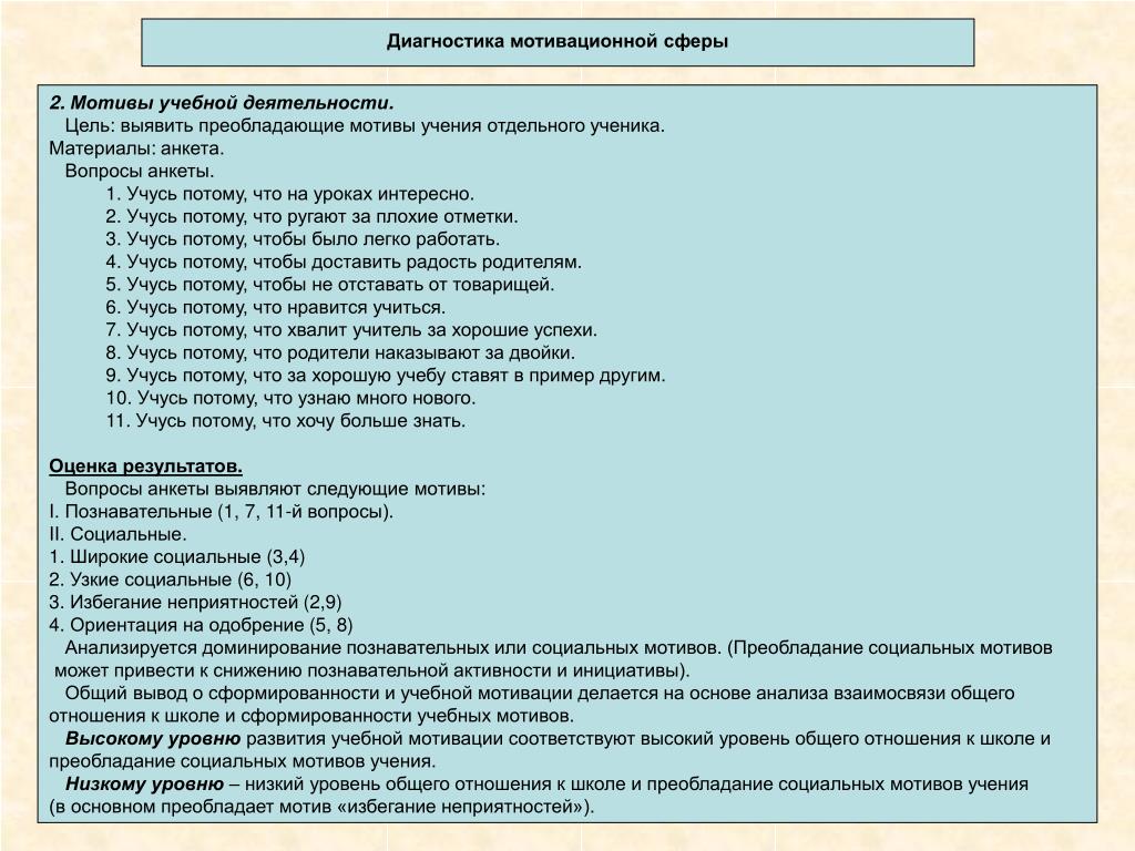 Определение уровня учебной мотивации. Анкета по мотивации. Анкета для диагностики мотивации. Анкеты для определения мотивации. Анкета для определения учебной мотивации.