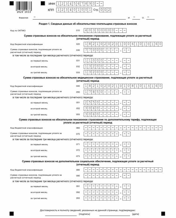 Образец заполнения рсв за 2 квартал 2020 для пострадавших отраслей